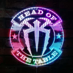 Roman Reigns Head of the Table RGB LED Sign