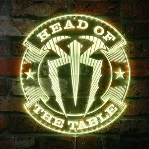 Roman Reigns Head of the Table RGB LED Sign