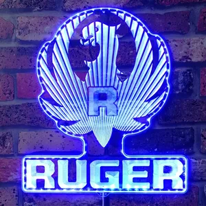 Ruger Logo RGB LED Sign
