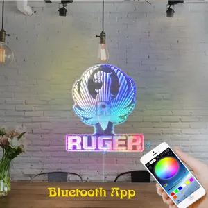Ruger Logo RGB LED Sign