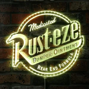 Rusteze Logo RGB LED Sign