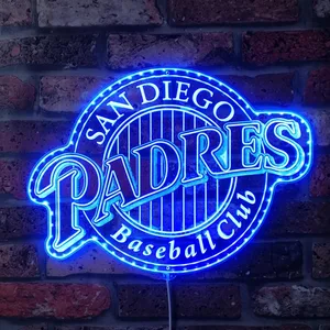 San Diego Padres Logo 1 RGB LED Sign