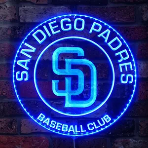 San Diego Padres Logo 2 RGB LED Sign