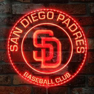 San Diego Padres Logo 2 RGB LED Sign
