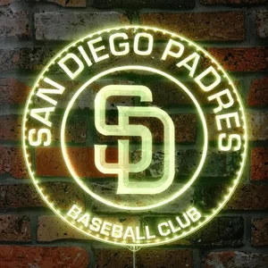 San Diego Padres Logo 2 RGB LED Sign