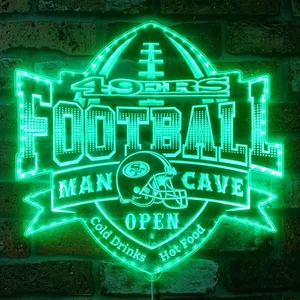 San Francisco 49ers Man Cave RGB LED Sign
