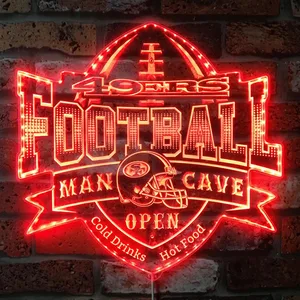 San Francisco 49ers Man Cave RGB LED Sign