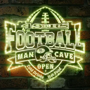 San Francisco 49ers Man Cave RGB LED Sign