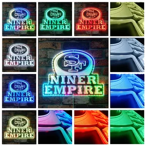 San Francisco 49ers Niner Empire RGB LED Sign