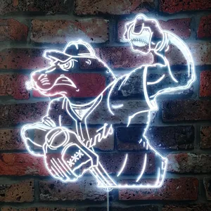 San Francisco Giants Bardown RGB LED Sign