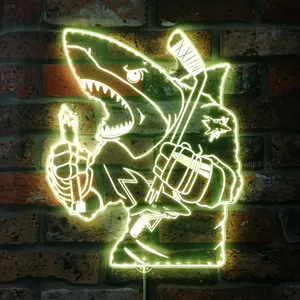 San Jose Sharks Bardown RGB LED Sign