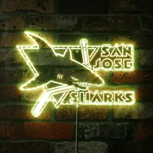 San Jose Sharks Logo RGB LED Sign