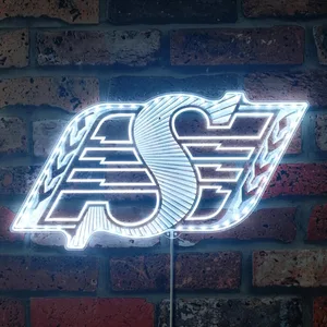 Saskatchewan Roughriders Logo RGB LED Sign