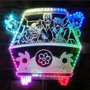 Scooby-Doo Bus RGB LED Sign