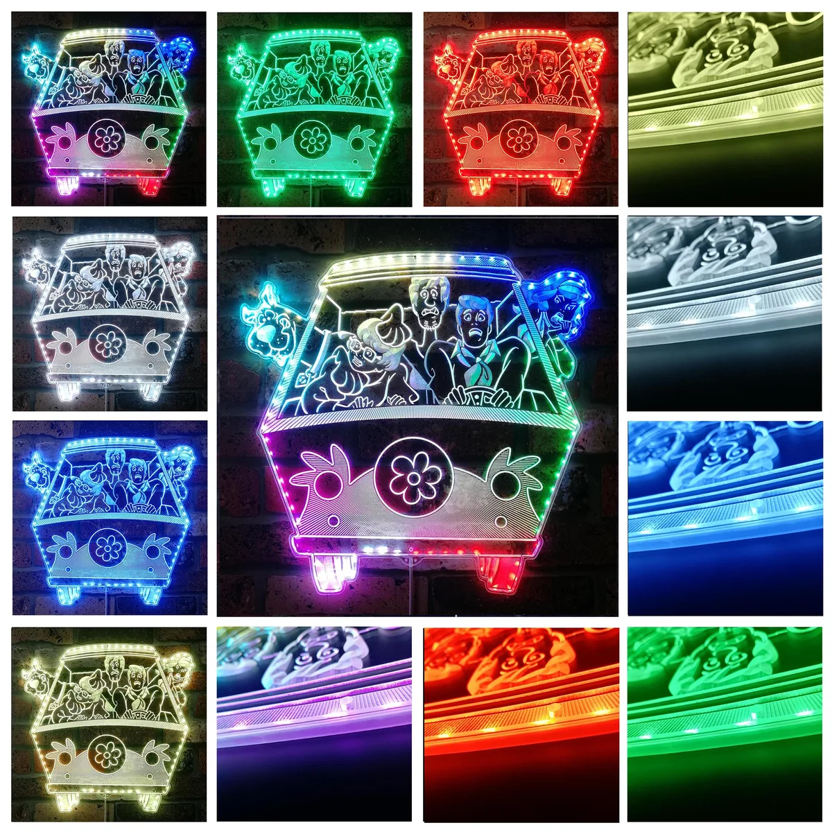 Scooby-Doo Bus RGB LED Sign