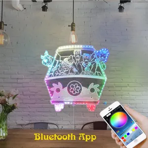 Scooby-Doo Bus RGB LED Sign