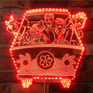 Scooby-Doo Bus RGB LED Sign