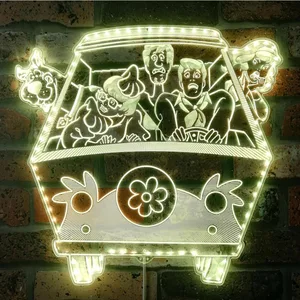 Scooby-Doo Bus RGB LED Sign