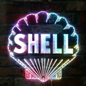 Shell Logo RGB LED Sign