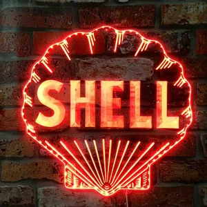 Shell Logo RGB LED Sign