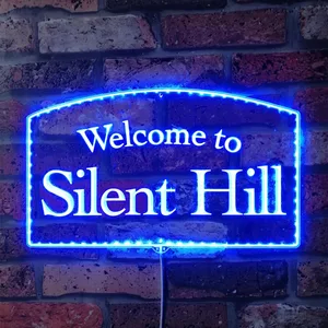 Silent Hill Welcome RGB LED Sign