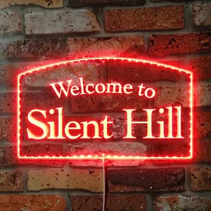 Silent Hill Welcome RGB LED Sign