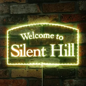 Silent Hill Welcome RGB LED Sign