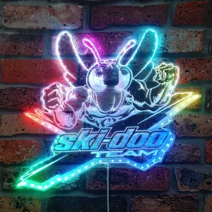 Ski-doo Angry Bee RGB LED Sign