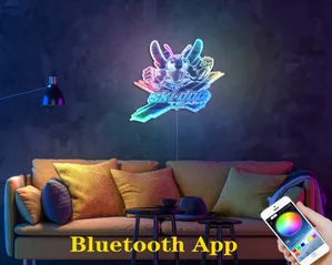 Ski-doo Angry Bee RGB LED Sign