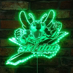 Ski-doo Angry Bee RGB LED Sign