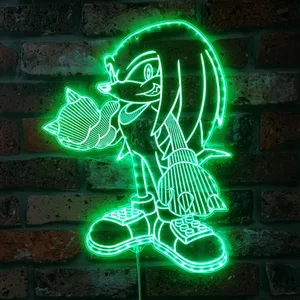 Sonic The Hedgehog Sonic Knuckles RGB LED Sign