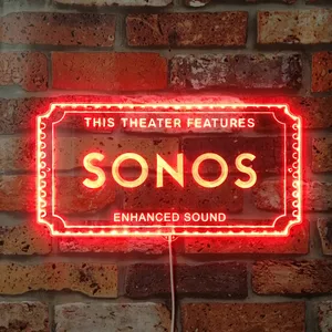 Sonos Theater Sign RGB LED Sign
