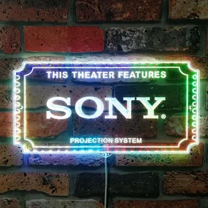 Sony Theater Sign RGB LED Sign