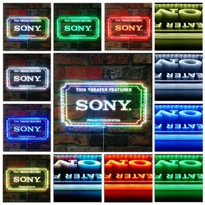 Sony Theater Sign RGB LED Sign