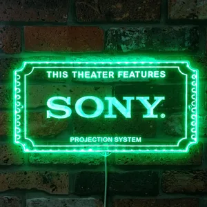 Sony Theater Sign RGB LED Sign