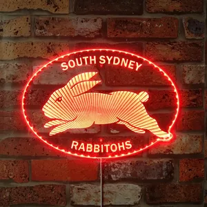 South Sydney Rabbitohs Logo RGB LED Sign