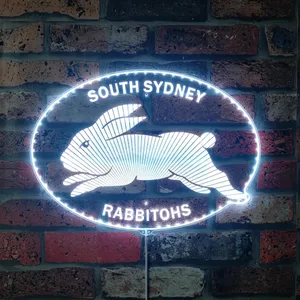 South Sydney Rabbitohs Logo RGB LED Sign