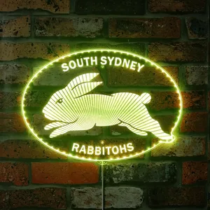 South Sydney Rabbitohs Logo RGB LED Sign