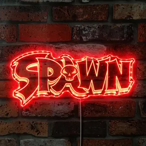 Spawn Logo RGB LED Sign