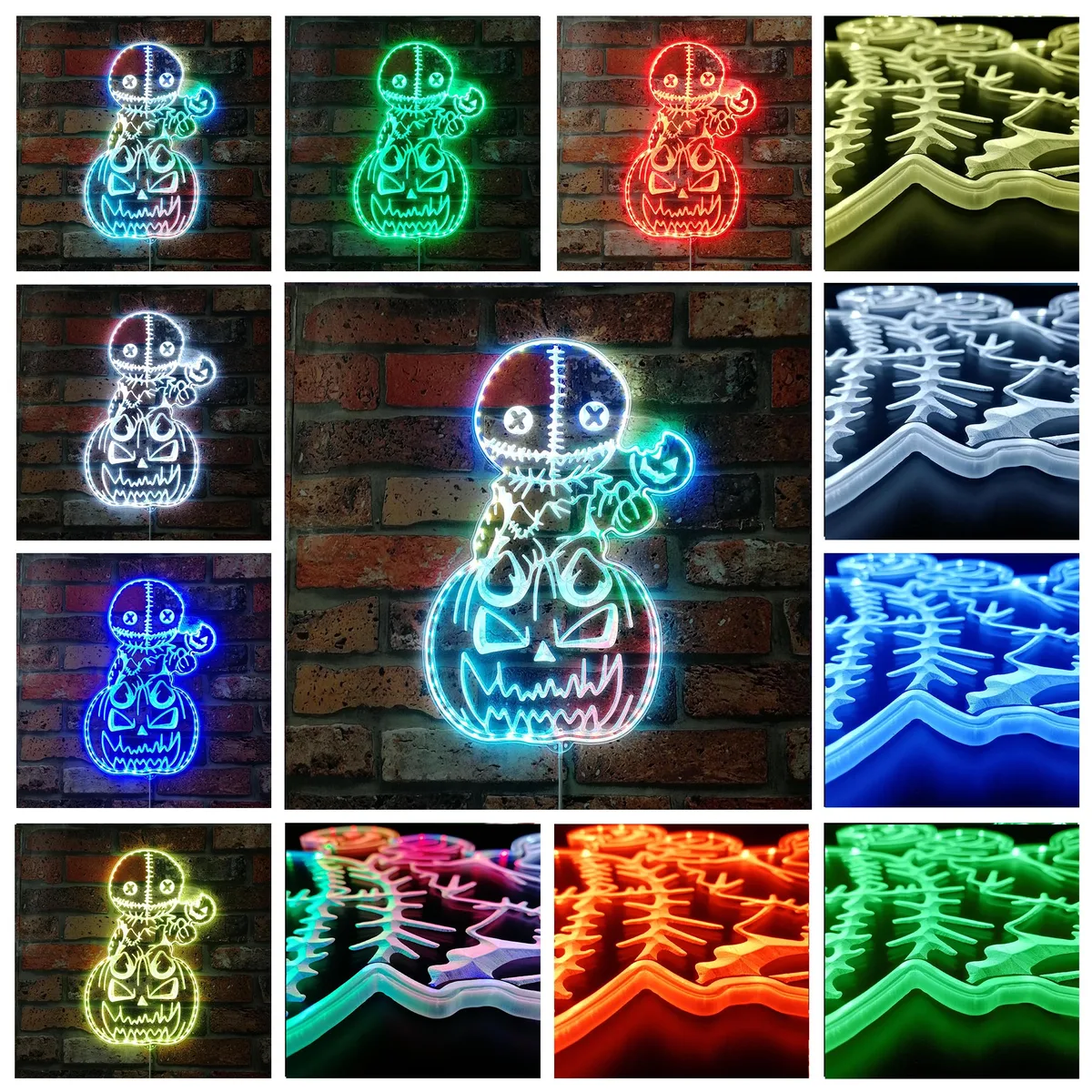 Spirit Halloween Sam RGB LED Sign