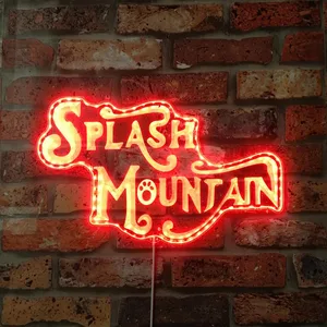 Splash Mountain Logo RGB LED Sign