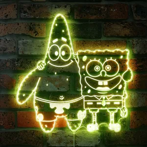 Spongebob Squarepants Spongebob and Patrick RGB LED Sign