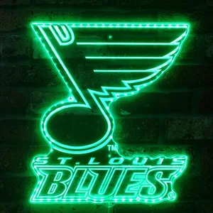 St Louis Blues Logo RGB LED Sign