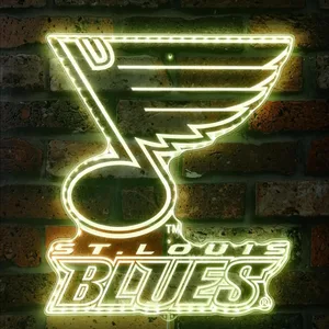St Louis Blues Logo RGB LED Sign