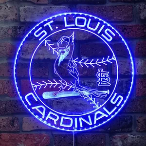 St Louis Cardinals Logo RGB LED Sign
