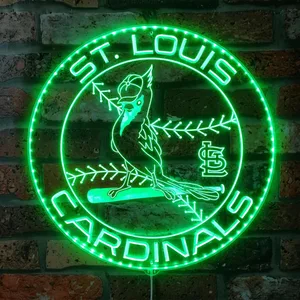 St Louis Cardinals Logo RGB LED Sign