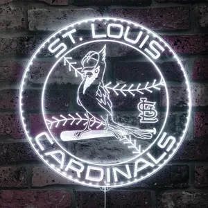 St Louis Cardinals Logo RGB LED Sign