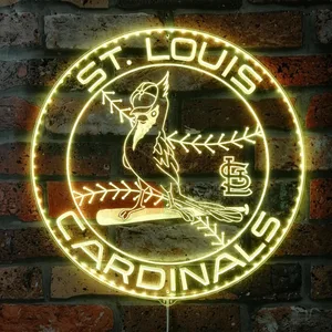 St Louis Cardinals Logo RGB LED Sign