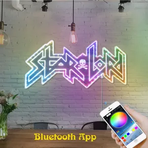 Star Lord Band Logo RGB LED Sign