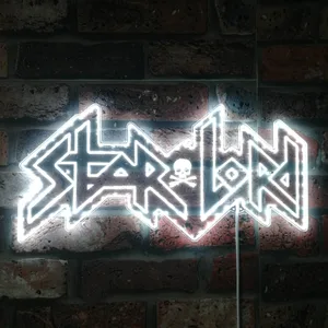 Star Lord Band Logo RGB LED Sign